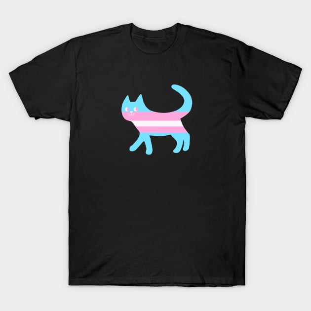 Transgender Cat T-Shirt by DebbieMongrel